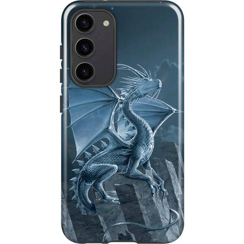 Vincent Hie Silver Dragon Galaxy S23 Plus Pro Case