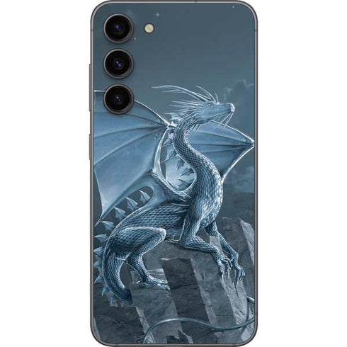 Vincent Hie Silver Dragon Galaxy S23 Plus Skin
