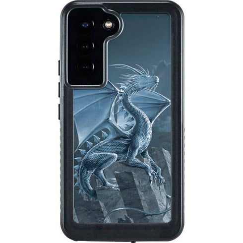 Vincent Hie Silver Dragon Galaxy S23 Plus Waterproof Case