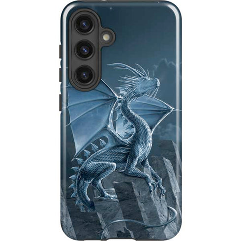 Silver Dragon by Vincent Hie Galaxy S24 Plus Impact Case