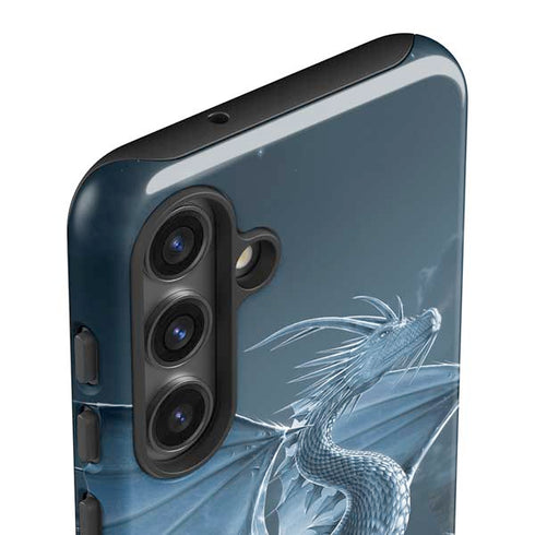 Silver Dragon by Vincent Hie Galaxy S24 Plus Impact Case