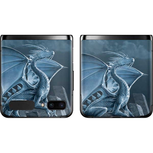 Vincent Hie Silver Dragon Galaxy Z Flip Skin
