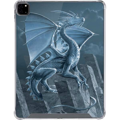 Vincent Hie Silver Dragon iPad Pro 12.9in (2020) Clear Case