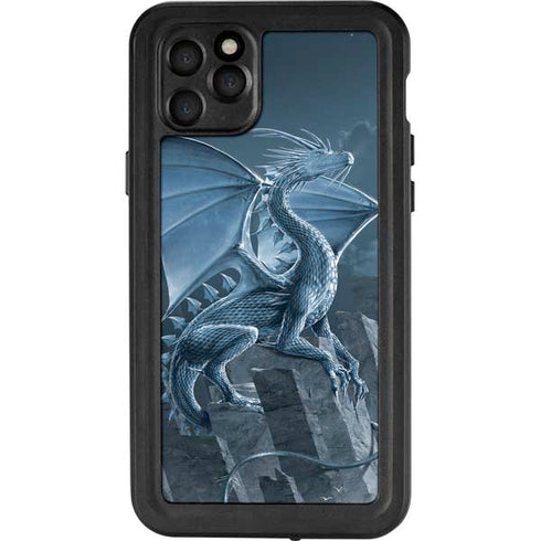 Vincent Hie Silver Dragon iPhone 11 Pro Max Waterproof Case