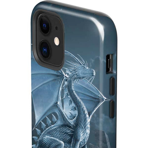 Vincent Hie Silver Dragon iPhone 12 Mini Impact Case
