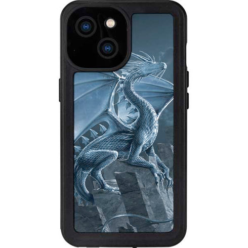 Vincent Hie Silver Dragon iPhone 13 Mini Waterproof Case