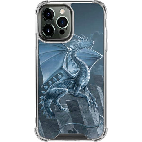 Vincent Hie Silver Dragon iPhone 13 Pro Max Clear Case