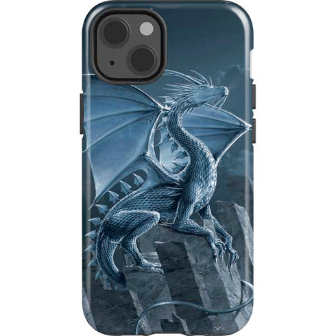 Vincent Hie Silver Dragon iPhone 14 Impact Case