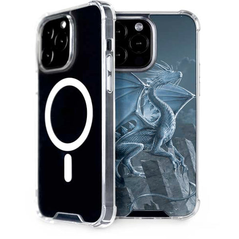 Vincent Hie Silver Dragon iPhone 14 Pro Max MagSafe Case
