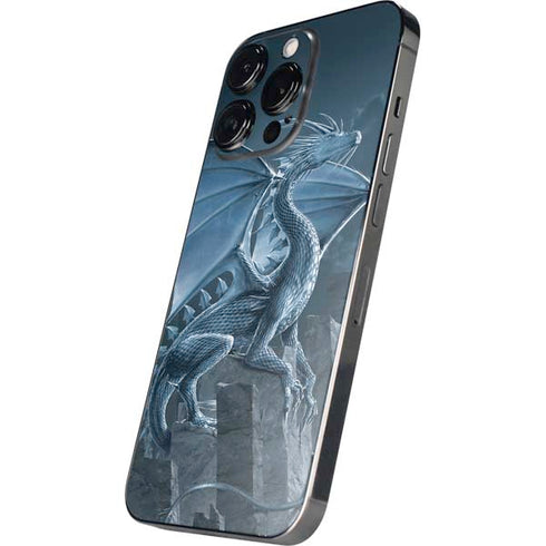 Vincent Hie Silver Dragon iPhone 14 Pro Skin
