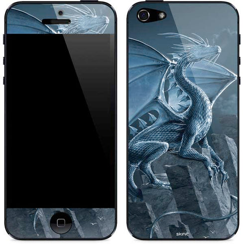 Vincent Hie Silver Dragon iPhone 5/5s/5SE Skin