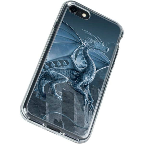 Vincent Hie Silver Dragon iPhone SE (2nd & 3rd Gen) Clear Case