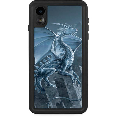 Vincent Hie Silver Dragon iPhone XR Waterproof Case
