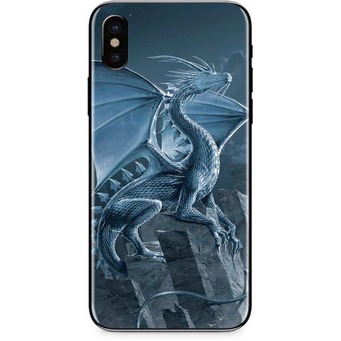 Vincent Hie Silver Dragon iPhone XS Skin