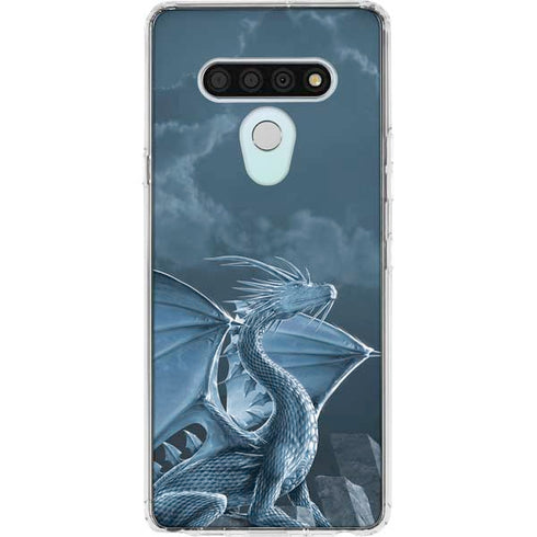 Silver Dragon by Vincent Hie LG Stylo 6 Clear Case