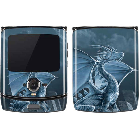 Vincent Hie Silver Dragon Motorola RAZR Skin