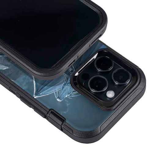 Silver Dragon by Vincent Hie Otterbox Defender iPhone Skin