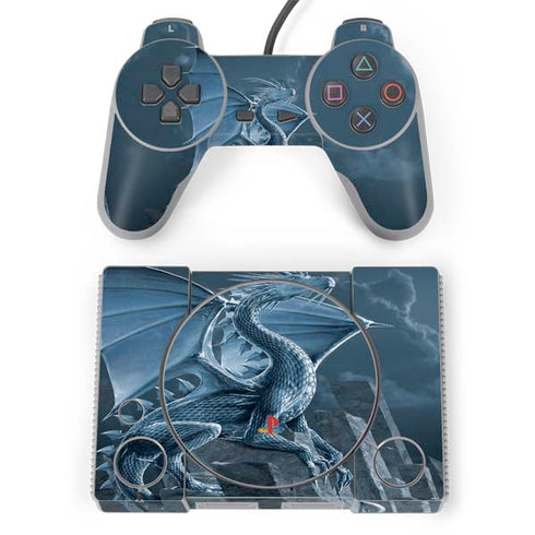 Vincent Hie Silver Dragon PlayStation Classic Bundle Skin