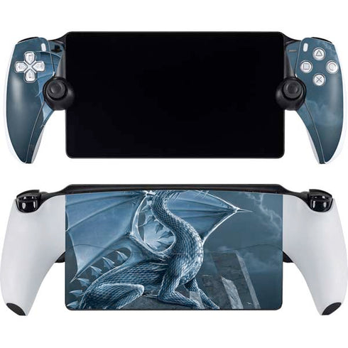 Silver Dragon by Vincent Hie PlayStation Portal Remote Player Skin