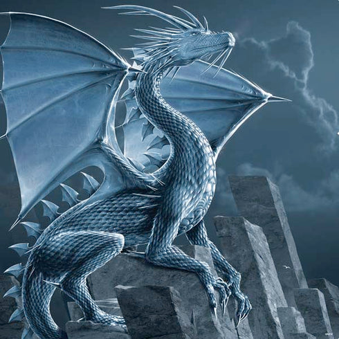 Vincent Hie Silver Dragon PS4 Console and Controller Bundle Skin