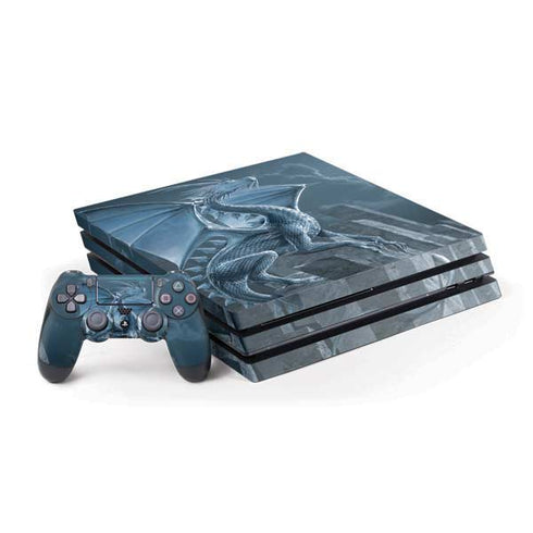 Vincent Hie Silver Dragon PS4 Pro Bundle Skin