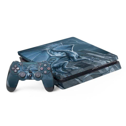 Vincent Hie Silver Dragon PS4 Slim Bundle Skin