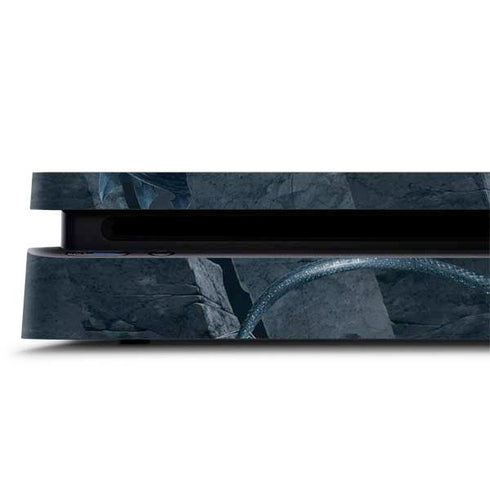Vincent Hie Silver Dragon PS4 Slim Skin