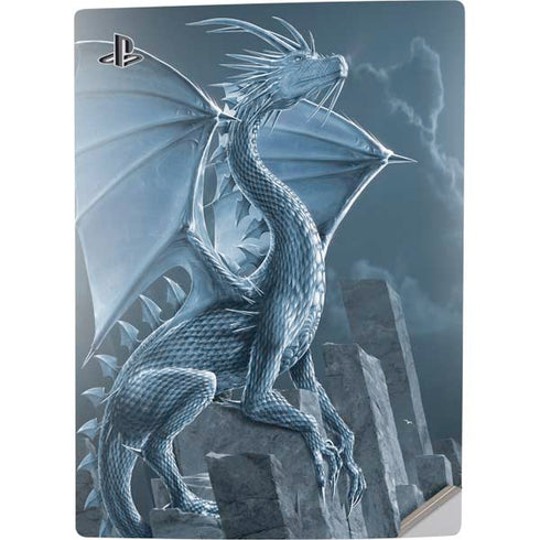 Vincent Hie Silver Dragon PS5 Digital Edition Console Skin