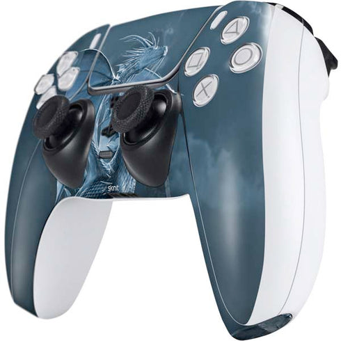 Vincent Hie Silver Dragon PS5 Controller Skin