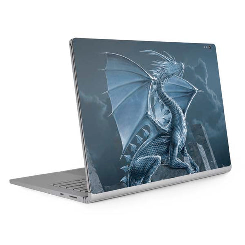 Vincent Hie Silver Dragon Surface Book 2 13.5in Skin