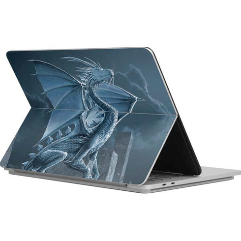 Vincent Hie Silver Dragon Surface Laptop Studio Skin