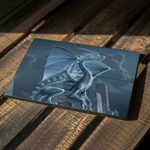 Vincent Hie Silver Dragon Surface Pro 7 Skin