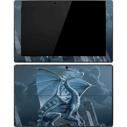 Vincent Hie Silver Dragon Surface Pro Tablet Skin