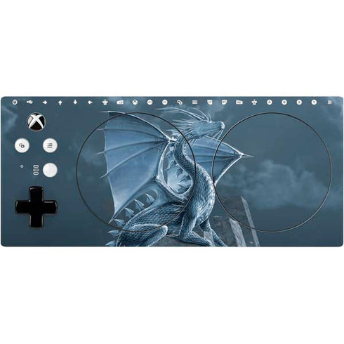 Vincent Hie Silver Dragon Xbox Adaptive Controller Skin