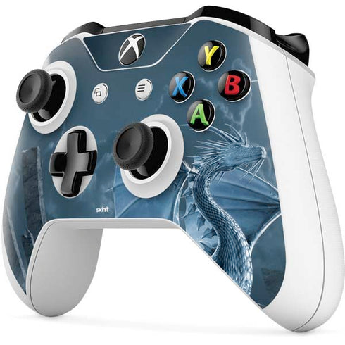 Vincent Hie Silver Dragon Xbox One S Controller Skin