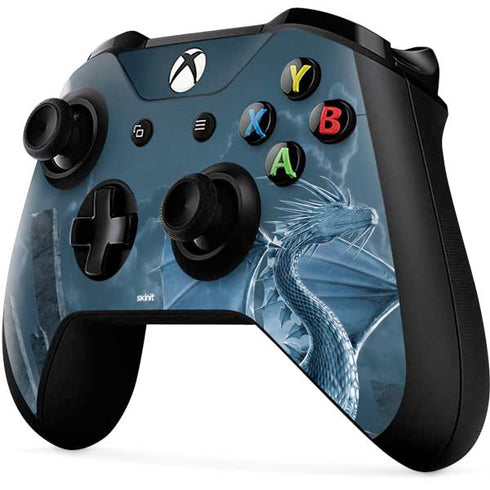 Vincent Hie Silver Dragon Xbox One X Controller Skin