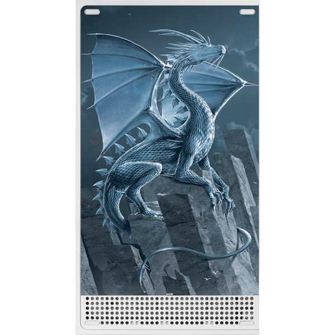 Vincent Hie Silver Dragon Xbox Series S Console Skin