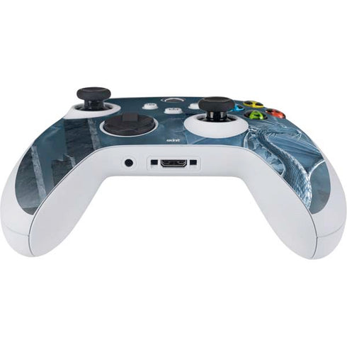 Vincent Hie Silver Dragon Xbox Series S Controller Skin