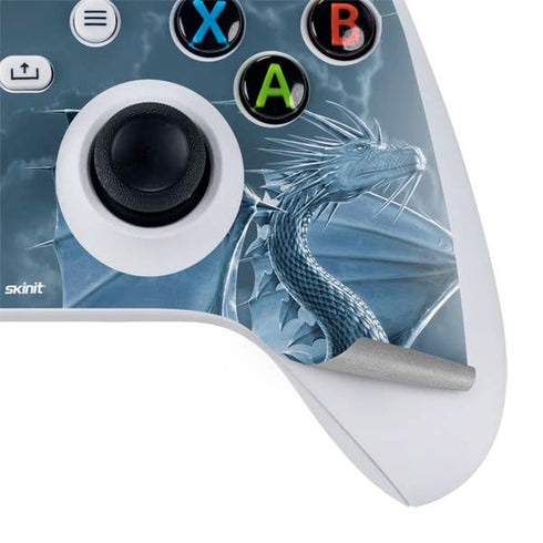 Vincent Hie Silver Dragon Xbox Series S Controller Skin