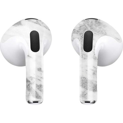 Silver Marble Apple AirPods (3rd Gen 2021) Skin
