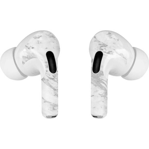 Silver Marble Apple AirPods Pro Skin