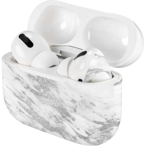 Silver Marble Apple AirPods Pro Skin