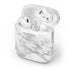 Silver Marble Apple AirPods Skin