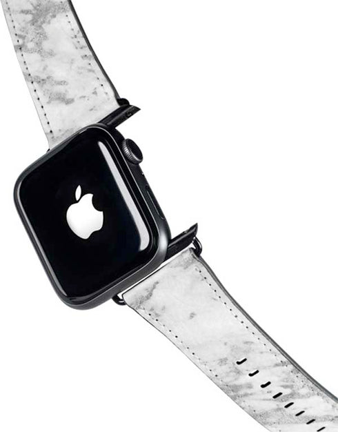 Silver Marble Apple Watch Band 38-40mm