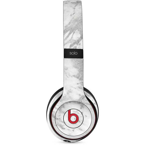 Silver Marble Beats Solo 2 Wireless Skin