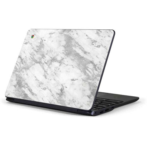 Silver Marble Samsung Chromebook Skin