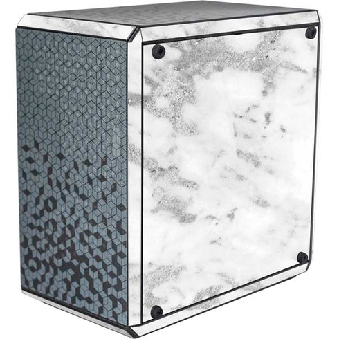 Silver Marble Cooler Master MasterBox Q300L Mini Tower Skin