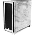 Silver Marble Corsair 4000D Tempered Glass Mid-Tower ATX Case Skin