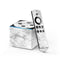 Silver Marble Fire TV Cube Skin