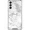 Silver Marble Galaxy A14 5G Clear Case